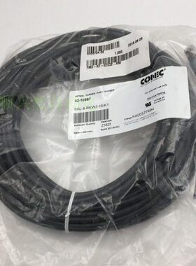 CONEC 连接线42-10567 SAL-8-RKW3-15/K1 FA00577494 全新 现货