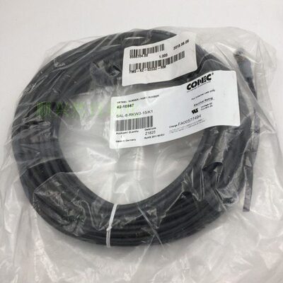 CONEC 连接线42-10567 SAL-8-RKW3-15/K1 FA00577494 全新 现货