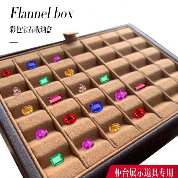 钻石盒宝石展示裸石盒钻石展示道具彩色宝石首饰收纳彩宝柜台,饰品/流行首饰/时尚饰品新,首饰盒,淘宝优惠券,粉丝福利购,淘宝优惠卷