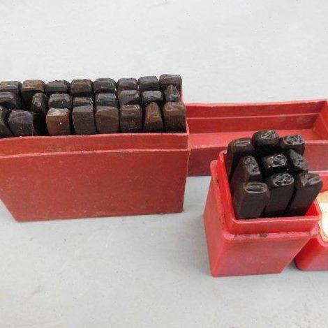 包邮库存老货钢字码钢印数字英文字母钢字头钢模冲子打钢印工具
