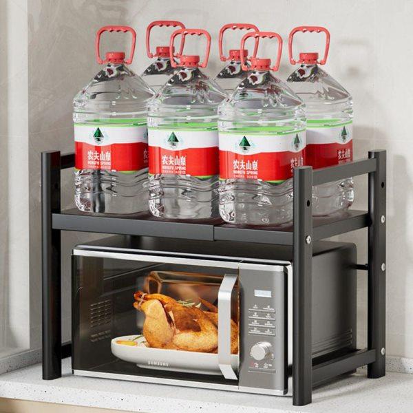 厨房微波炉置物架家用多功能烤箱架子桌面多层电饭锅可伸缩收纳架,厨房/烹饪用具,微波炉置物架,淘宝优惠券,粉丝福利购,淘宝优惠卷