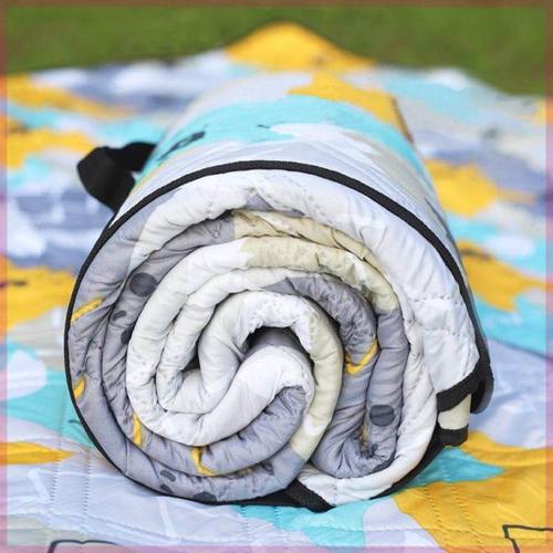 防潮垫户外野餐垫超声波超大防水野餐布露营加厚沙滩垫子野营地垫