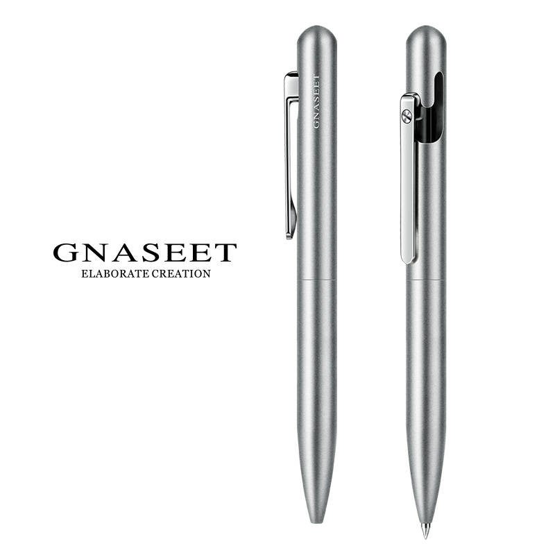 创意高档签字笔商务定制私人刻字礼品笔不锈钢笔男士重手感金属笔