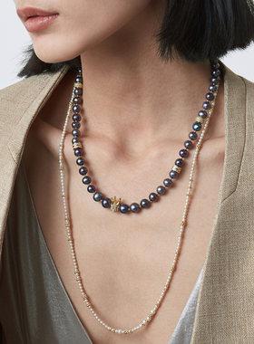 MOLLOTTO堇光珍珠项链为我加冕