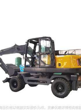 轮式挖掘机中小型轮挖反铲挖机挖土机excavator钩机履带小挖微挖
