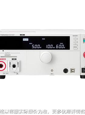 TOS5200 AC耐电压测试仪 TOS5050A击穿电流高达100mA