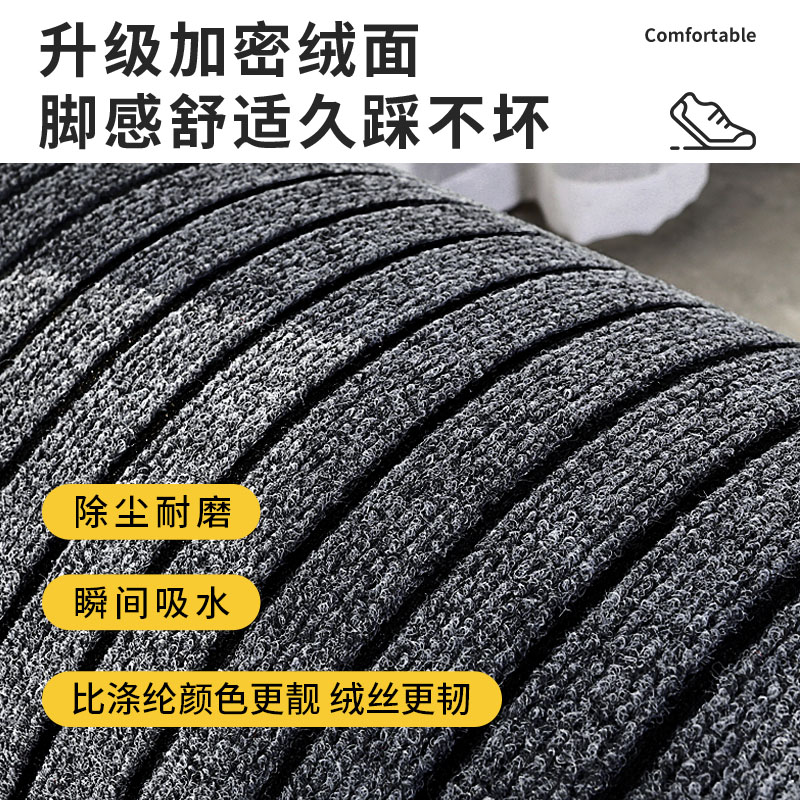 家用别墅大门口入户门地垫室外商场进门加厚防滑蹭土地毯门垫垫子