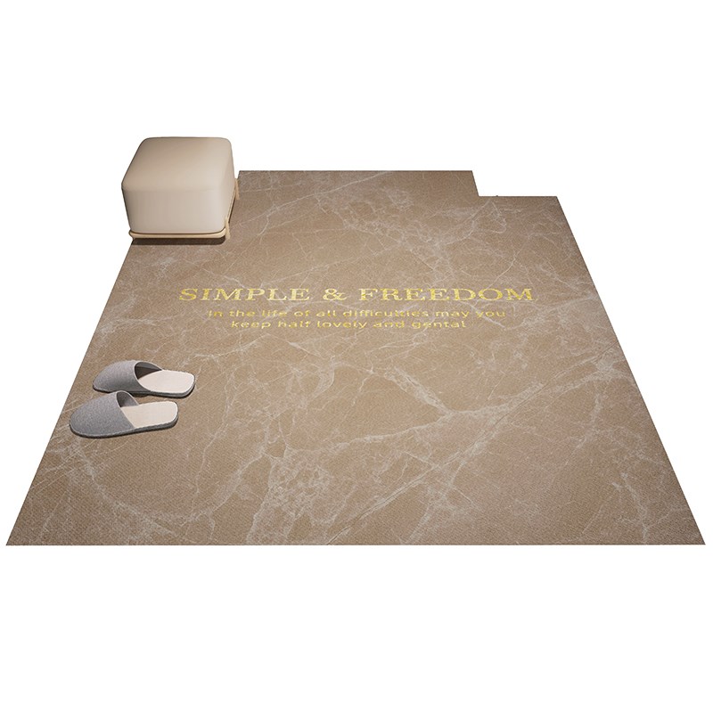 pvc可定制耐脏免洗可裁剪地垫入户门垫防滑可擦门口皮革进门垫