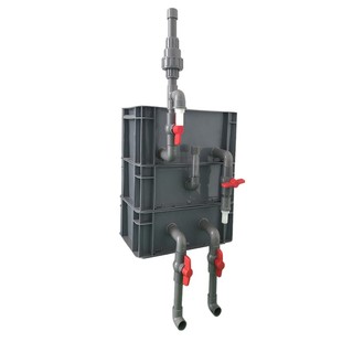 鱼缸鱼池沼泽过滤箱周转箱过滤箱过滤器水池水净化循环系统滴流盒