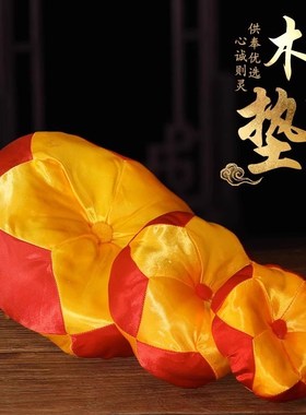 木鱼佛音钵垫子颂钵垫铜罄垫棉布垫圈家用一套棒槌垫子纯手工棉垫