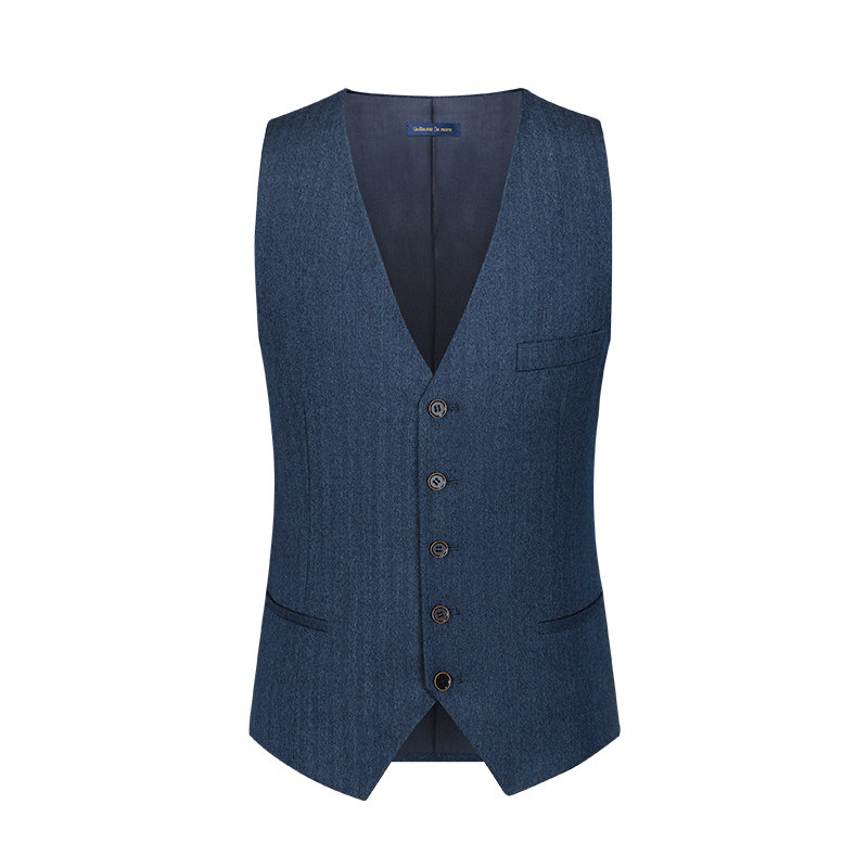 【澳嘉】马甲男商务正装西服背心休闲外套内搭时尚男士修身马甲