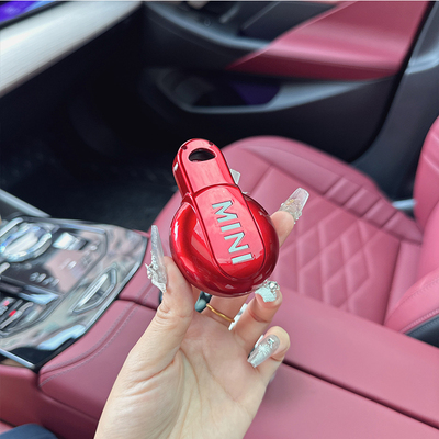 适用宝马mini钥匙套迷你countryman壳cooper钥匙包f54f55f56F60扣