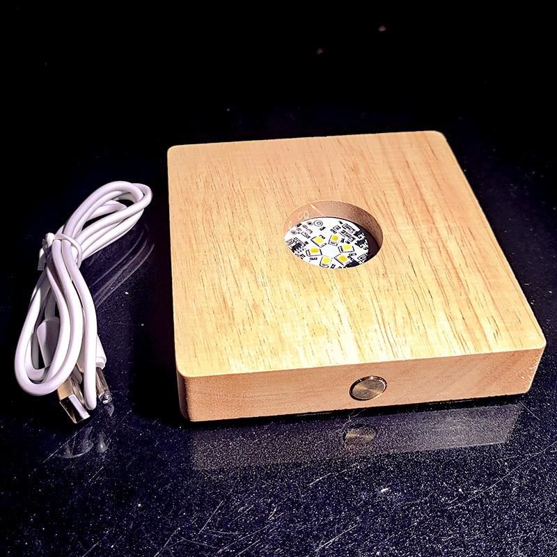 蓄电触摸开关飞碟LED亚克力香熏氛围灯USB线木质内置小酒瓶扩散板,家装灯饰光源,氛围灯,淘宝优惠券,粉丝福利购,淘宝优惠卷