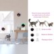 猫咪玩具激光逗猫器智能自嗨解闷猫狗玩具LED发光可吸附可充电