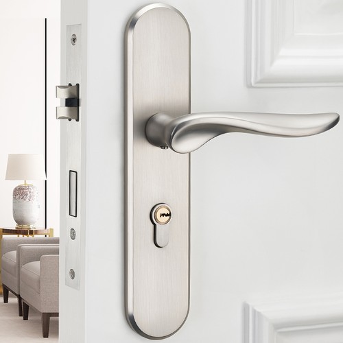 欧式卧室门锁家用室内木门房门静音通用型实木门把手锁具房间门锁