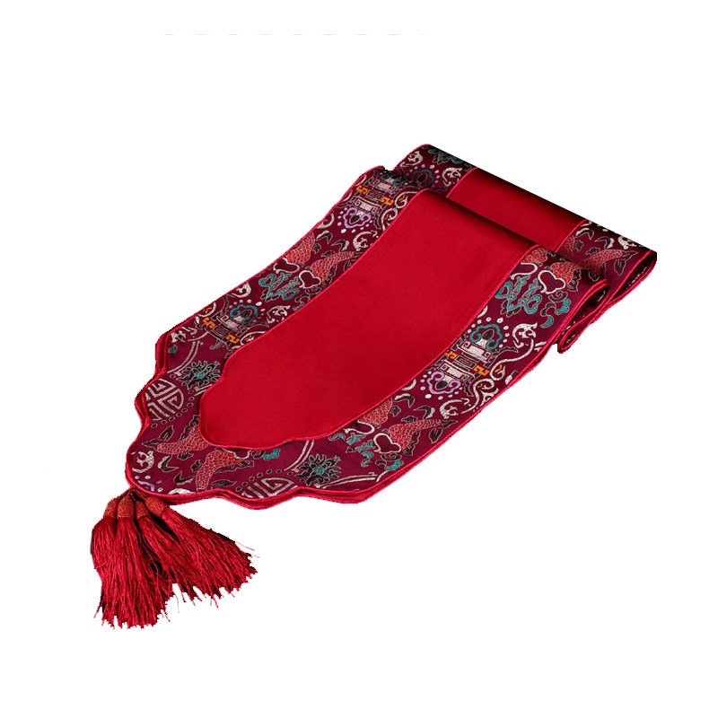 中国风中式古典婚庆绸缎桌旗餐桌布茶几布柜台装饰布艺床尾巾床旗,居家布艺,桌旗,淘宝优惠券,粉丝福利购,淘宝优惠卷