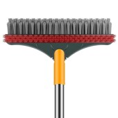 顺笙多功能三合一地刷墙角缝隙刷加长杆除污清洁刷子洗地板地砖刷