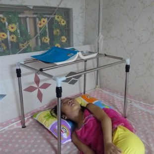 懒人床上多功能落地平躺着看书神器升降看书架阅读架展示架