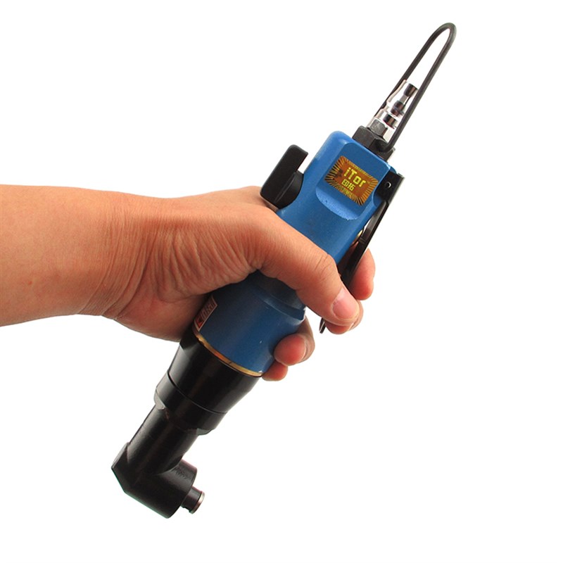 Itor/印拓 工业级5H/8H弯头风批 直角气动螺丝刀 90度气动起子