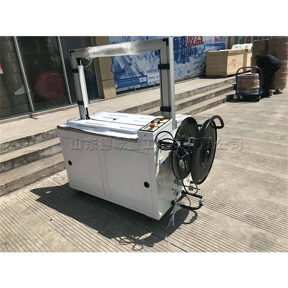 台式纸盒包装捆带机金属尼龙扎带捆绑机小型热熔扎带打包机