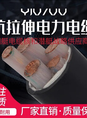 YJV22电缆2 3 4 5芯10 16 25平方35三相四线VV三相五线+1阻燃带铠