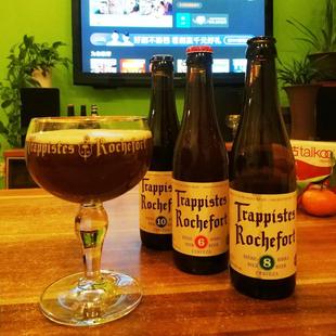 比利时罗斯福修道院啤酒杯rochefort圣杯精酿啤酒专用杯高脚酒杯
