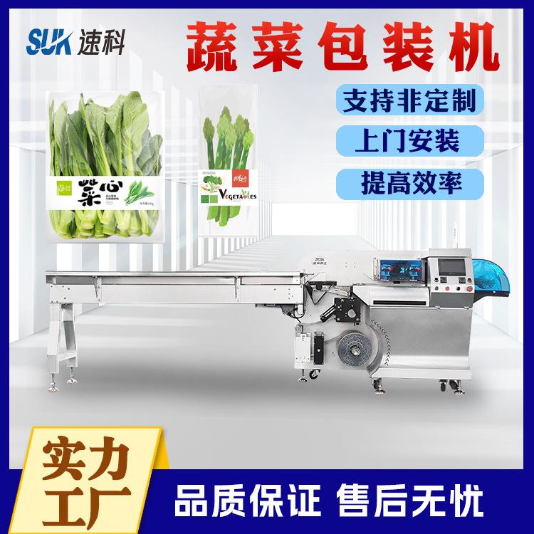 蔬菜包装机全自动枕式包装机蔬菜水果套袋机辣椒白菜苹果包装机