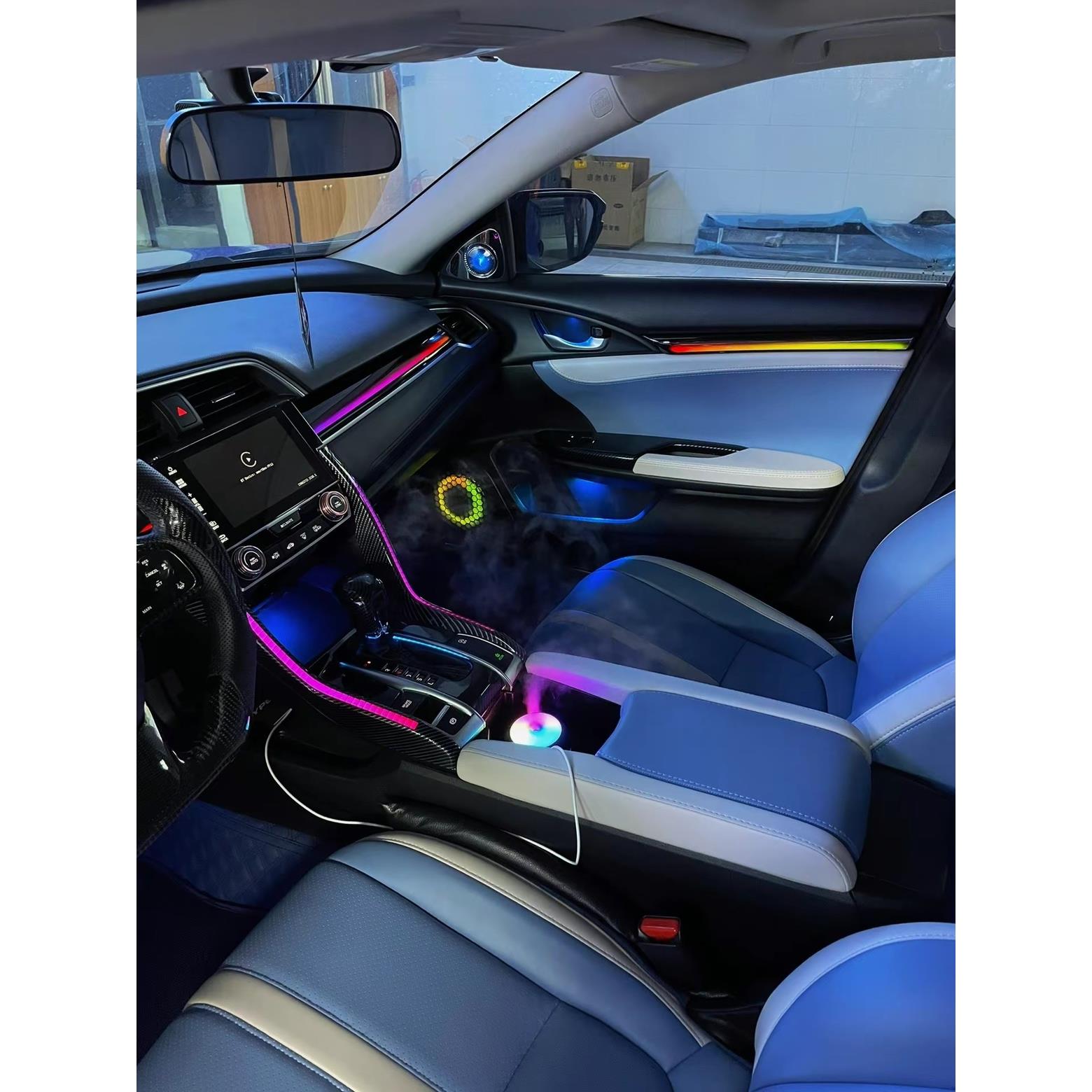 十代思域 动态光影氛围灯 标配版（不含高音 马鞍灯 喇叭圈）