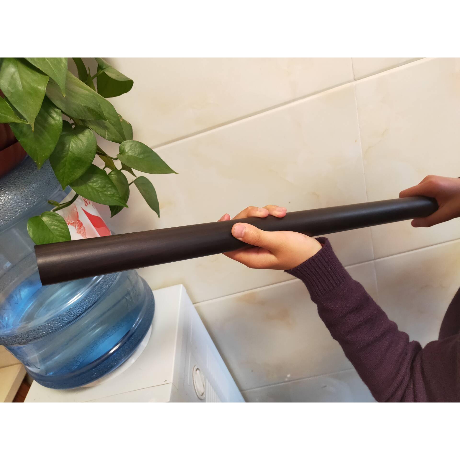 黑面檀 紫光ILK檀木料 擀杖 I珠子木料 雕刻柄料小圆棒 DY木棒