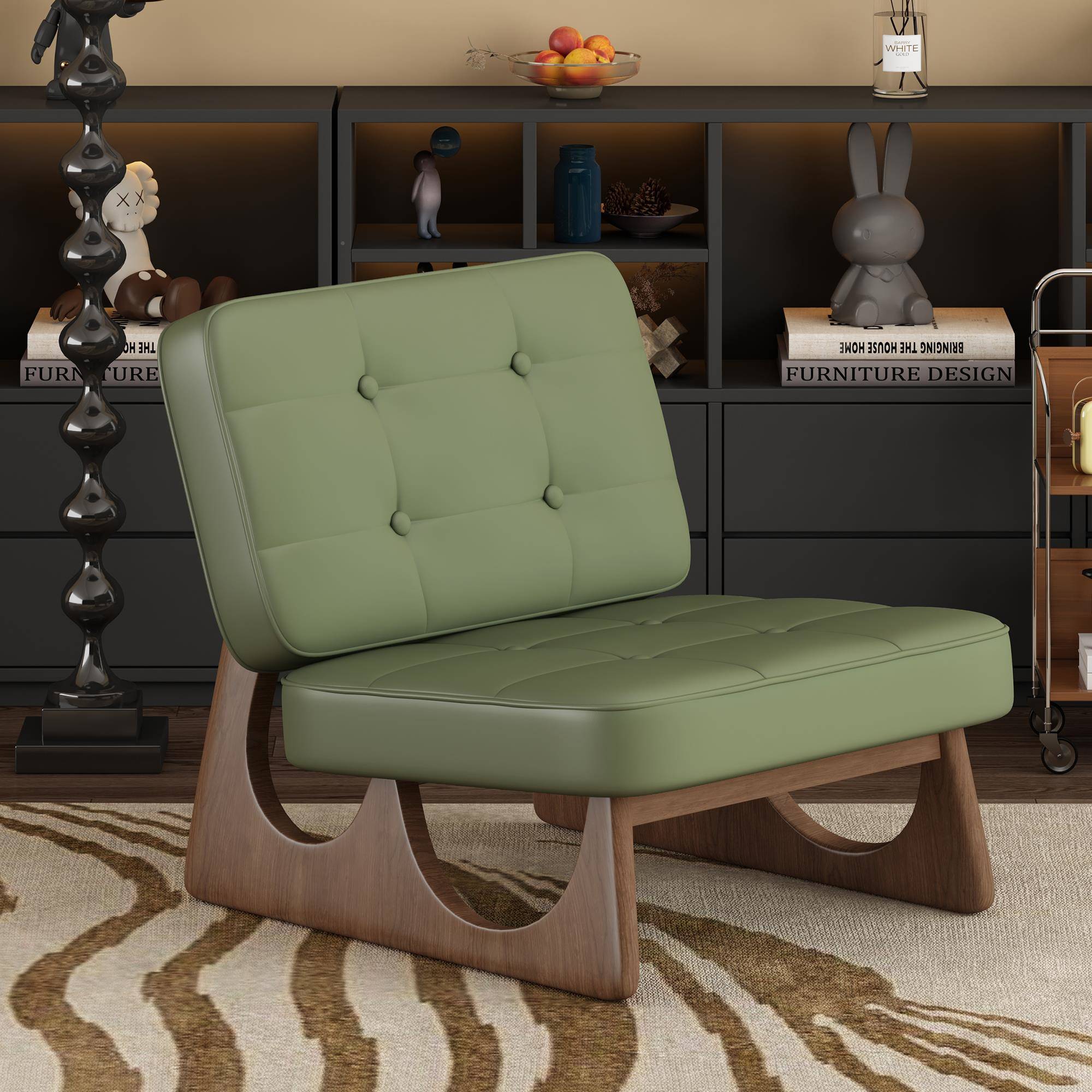 GT-SM-002闲02新款复古怀旧风单人沙发客厅4卧室阳台奢轻沙发椅实