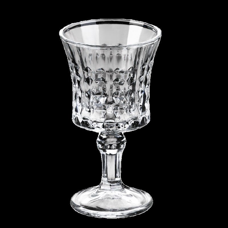 白酒杯家用加厚玻璃酒杯套装架子高档洋酒烈酒杯一口杯一两矮脚杯