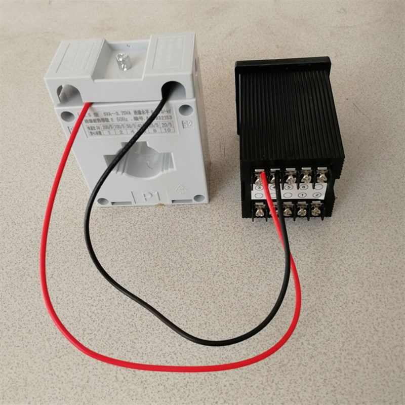 0-200A数显电流上下限报警器电流表延时交流感应开关时间继电器