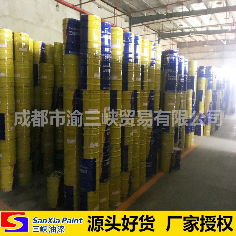 三峡油漆F80-31铁红/翠绿酚醛地板漆木质地板铁质甲板楼梯车间漆