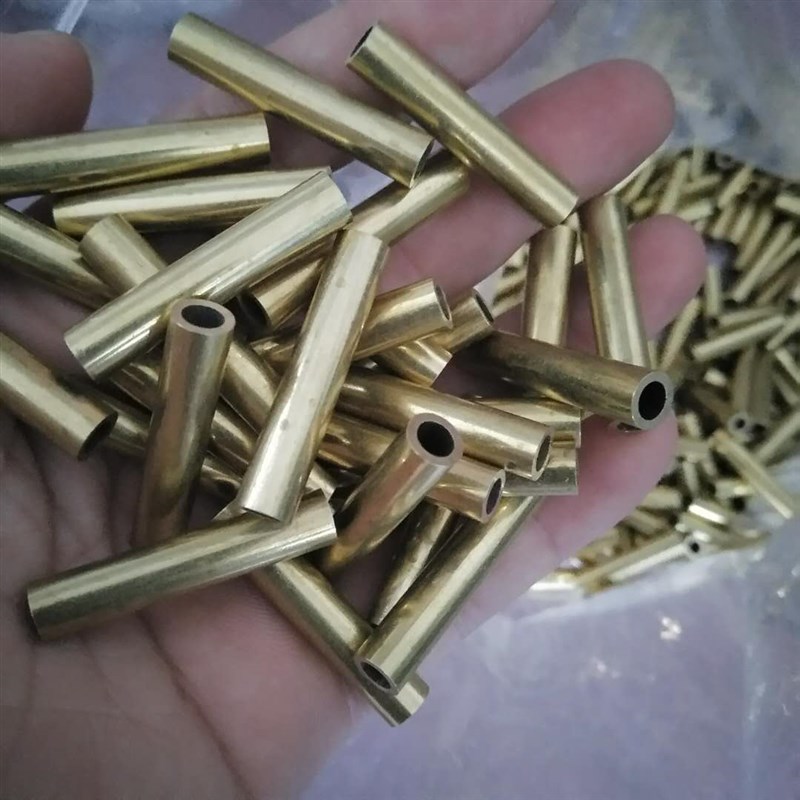 H65黄铜管0.8 1 1.2 1.3 1.4 1.5 空心精密纯铜红铜光亮铜管 铜套