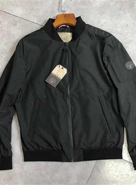 户外牛货!239欧!源自意大利!男士春秋季时尚立领夹克外套4679