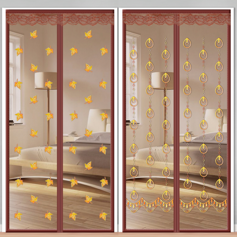 简约家用加密纱网门帘防蚊防蝇通风高档磁性磁铁对吸卧室客厅大门