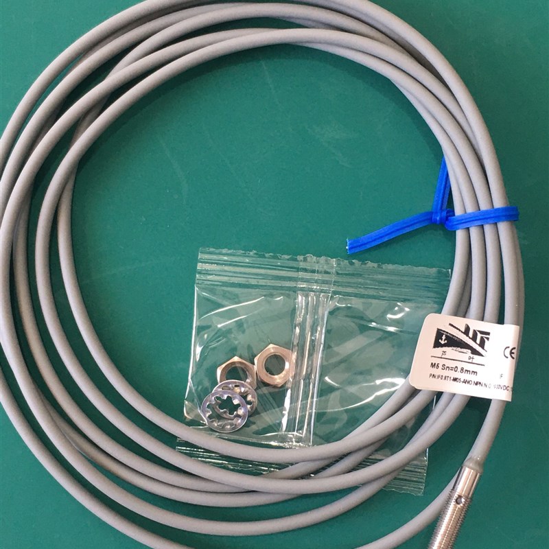 芦叶M5接近开关传感器耐温120度NPN常开MX840469CIF0.8T1-M05-ANO