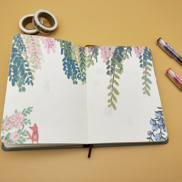 包邮小王子彩页日记本礼物欧式复古笔记本文具创意手帐记事本本子