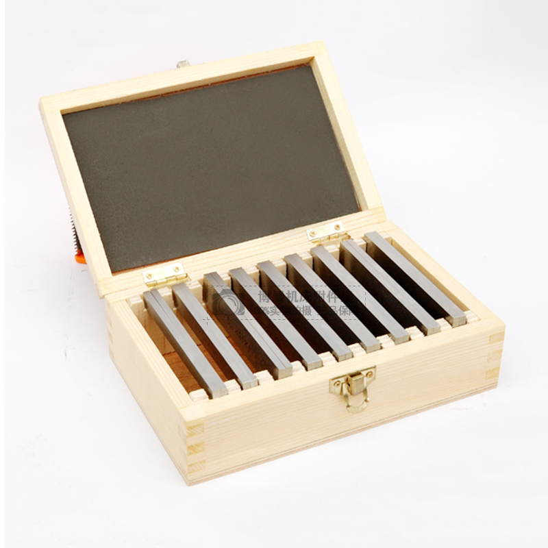 加硬平行垫铁 精密平行垫铁 垫块 虎钳平行板 28件150mm长8mm厚