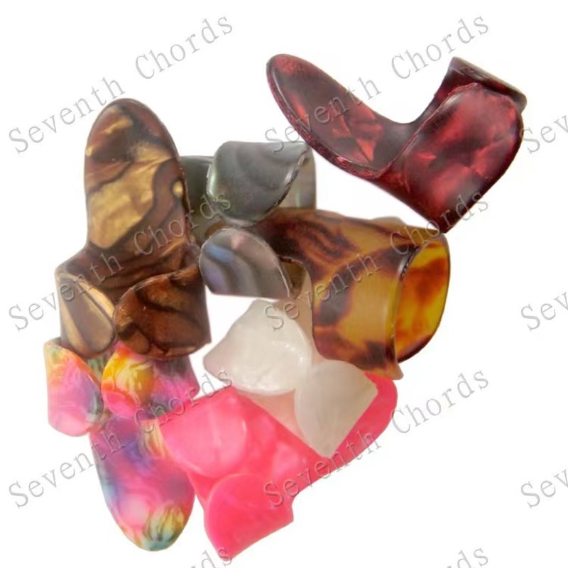 独弦琴专用指套音色好饱满无杂音干净纯净指甲套拨片绮音