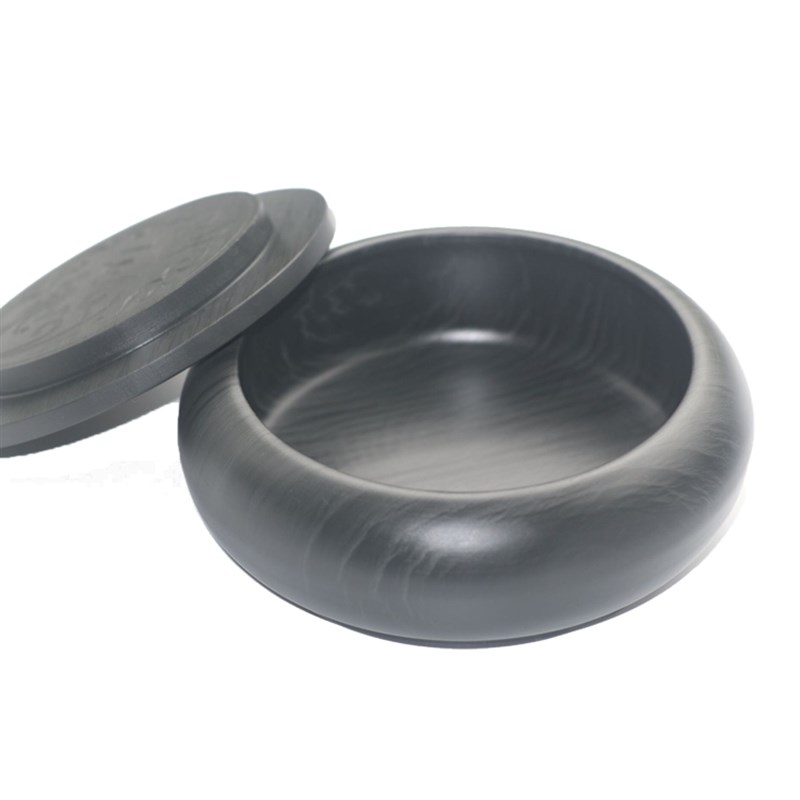 正宗歙砚带盖砚台墨海5寸笔洗水波纹砚台兼罗纹