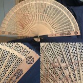 厂檀香扇子折扇礼品扇檀香木扇子檀香木高档扇镂空扇苏州扇促