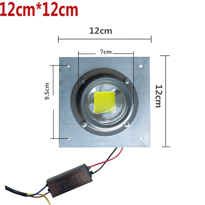 LED高杆路灯景观灯光源模组正方形9*9cm*模块W灯芯配件30瓦