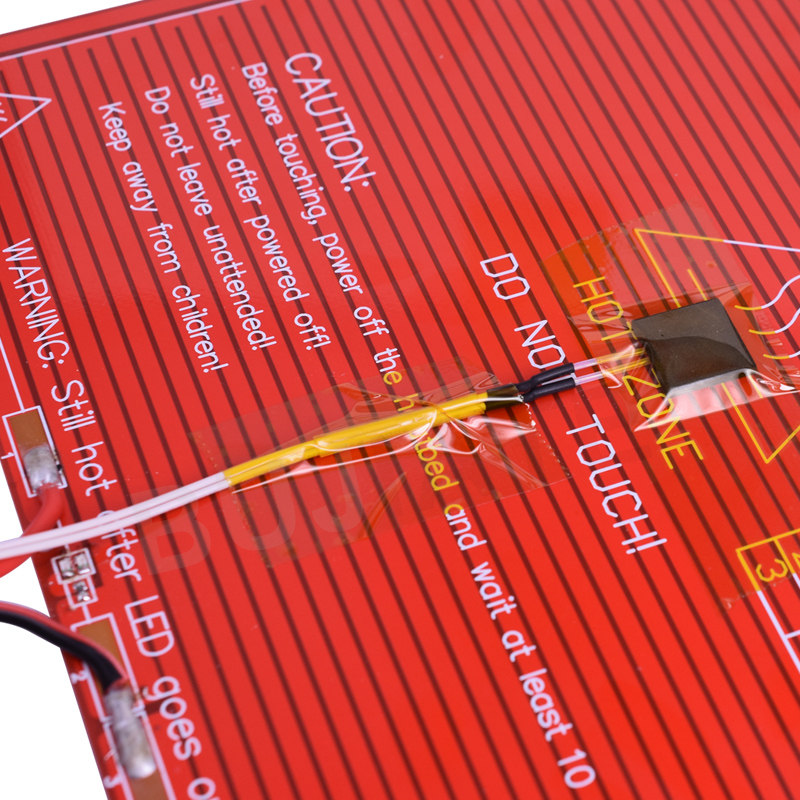 d打印机专用加加热床电压MK2b ,2*2支持电压 焊接版