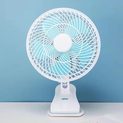 家用摇头扇办公室学生宿舍床头加挂台式小电风扇静音迷你小型夹扇