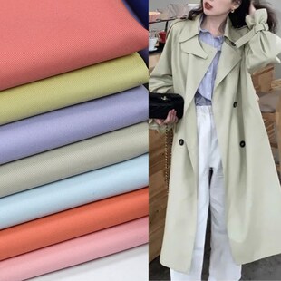 春夏时尚斜纹豪华呢绒抗皱布料 职业工装A字裙短裤西套装面料散剪