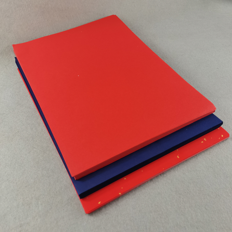 剪纸刻纸专用纸双面红宣纸大红纸儿童diy手工雕刻专业窗花纸A3A4