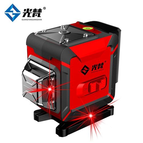 光梵水平仪高精度强光细线红外线自动打线红光墙砖打点贴地墙12线