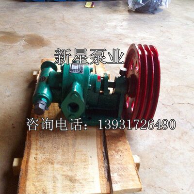 厂销CLB-100沥青齿轮泵/沥青泵/齿轮油泵/抽油泵/输油泵/皮带传动