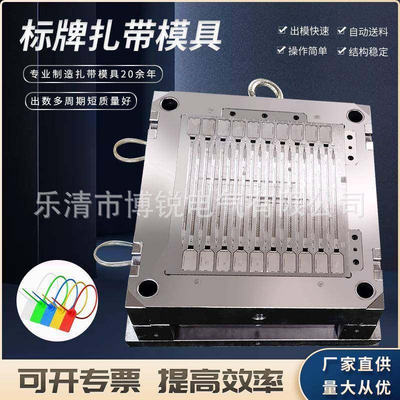 博锐电气厂家供应汽车扎带模具尼龙扎带模具扎带模具钢钉线卡模具